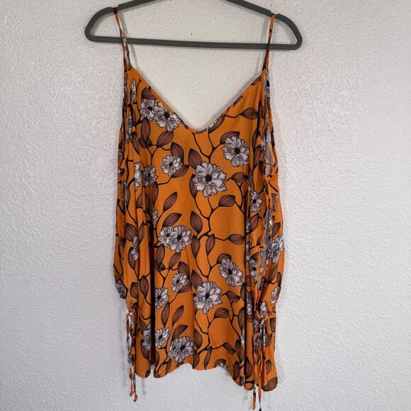 WET Swimsuit Set Women Large Floral One Piece Matching Cover Up Dress Resort NEW - Picture 6 of 14